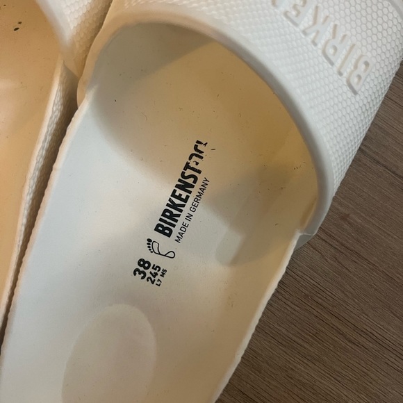 Birkenstock White Barbados Eva Sandals - Picture 7 of 7